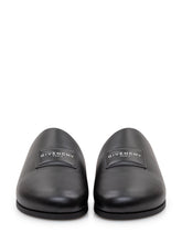 GIVENCHY - Mules in Pelle con Logo - Nero - LIDIASHOPPING® - Official Website