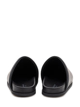 GIVENCHY - Mules in Pelle con Logo - Nero - LIDIASHOPPING® - Official Website