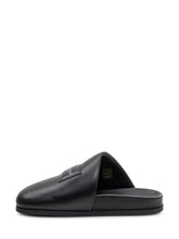 GIVENCHY - Mules in Pelle con Logo - Nero - LIDIASHOPPING® - Official Website