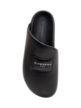 GIVENCHY - Mules in Pelle con Logo - Nero - LIDIASHOPPING® - Official Website