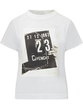 GIVENCHY - Graphic Print T-Shirt - White - LIDIASHOPPING® - Official Website