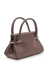 GIVENCHY - Borsa in Pelle con Manico Rigido Mini - Grigio - LIDIASHOPPING® - Official Website