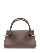 GIVENCHY - Borsa in Pelle con Manico Rigido Mini - Grigio - LIDIASHOPPING® - Official Website