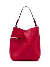 GIVENCHY - Borsa Hobo in Pelle con Dettaglio Metallico - Rosso - LIDIASHOPPING® - Official Website