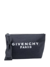 GIVENCHY - Pochette con Fiocco sulla Zip - Nero | Lidia Shopping ® | Official Website