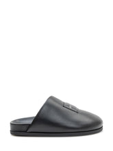 GIVENCHY - Flat Mule with Smooth Upper and Logo - Black - LIDIASHOPPING® - Official Website