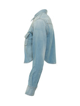 DSQUARED2 - Mini Western Denim Shirt - Blue - LIDIASHOPPING® - Official Website