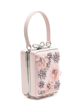 SELF-PORTRAIT - Borsa Micro Con Applicazioni Floreali - Rosa - LIDIASHOPPING® - Official Website