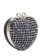 SELF-PORTRAIT - Mini Borsa Cristalli - Nero - LIDIASHOPPING® - Official Website