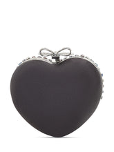 SELF-PORTRAIT - Mini Borsa Cristalli - Nero - LIDIASHOPPING® - Official Website