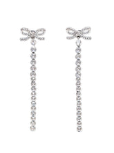 SELF-PORTRAIT - Orecchini Con Fiocco - Argento - LIDIASHOPPING® - Official Website