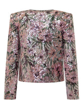 SELF-PORTRAIT - Giacca Con Ricamo di Paillettes - Multicolore - LIDIASHOPPING® - Official Website