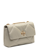 TORY BURCH - Kira Quilted Shoulder Bag - White - LIDIASHOPPING® - Official Website