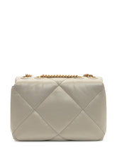 TORY BURCH - Kira Quilted Shoulder Bag - White - LIDIASHOPPING® - Official Website