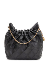 TORY BURCH - Borsa a Spalla Trapuntata con Catena - Nero - LIDIASHOPPING® - Official Website