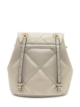 TORY BURCH - Quilted Backpack with Adjustable Straps - Beige - LIDIASHOPPING® - Official Website