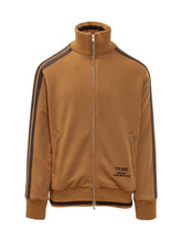 Y-3 X WALES BONNER - Track Top with Side Bands - Brown - LIDIASHOPPING® - Official Website