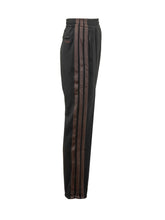 Y-3 X WALES BONNER - Pantaloni Track con Bande Laterali - Nero - LIDIASHOPPING® - Official Website