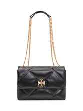TORY BURCH - Kira Diamond Quilt Shoulder Bag - Black - LIDIASHOPPING® - Official Website
