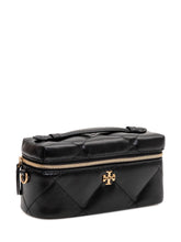 TORY BURCH - Vanity Case Kira Diamond East-West - Nero | Lidia Shopping | Official Website