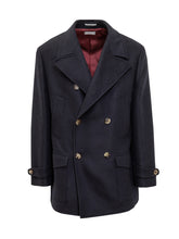 BRUNELLO CUCINELLI - Brunello Cuccinelli Caban - Blu | Lidia Shopping | Official Website