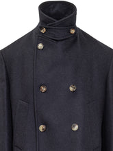 BRUNELLO CUCINELLI - Brunello Cuccinelli Caban - Blu | Lidia Shopping | Official Website