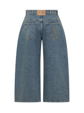 THE ATTICO - High-Waist Wide Leg Jeans - Blue | Lidia Shopping ® | Official Website