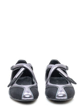 THE ATTICO - FLOOR01 Sporty Ballet Flats - Black | Lidia Shopping ® | Official Website