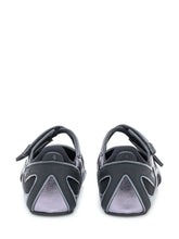 THE ATTICO - FLOOR01 Sporty Ballet Flats - Black | Lidia Shopping ® | Official Website