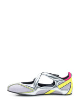 THE ATTICO - FLOOR01 Sporty Ballet Flats - Grey - LIDIASHOPPING® - Official Website