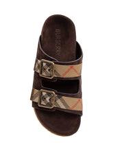 BURBERRY - Urchin Sandal - Brown - LIDIASHOPPING® - Official Website