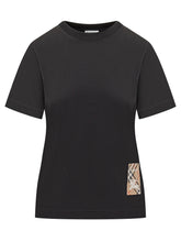 BURBERRY - Logo Patch T-Shirt - Black - LIDIASHOPPING® - Official Website