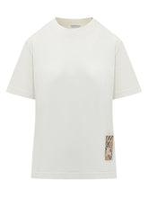 BURBERRY - Logo Patch T-Shirt - White - LIDIASHOPPING® - Official Website