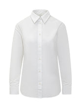 BURBERRY - Classic Cotton Shirt - White - LIDIASHOPPING® - Official Website