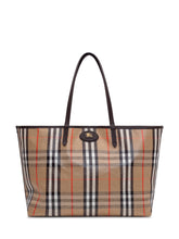 BURBERRY - Highlands Medium Tote - Brown - LIDIASHOPPING® - Official Website