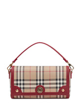 BURBERRY - Note Small Bag - Red - LIDIASHOPPING® - Official Website
