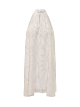 BOSS - Long Dress with All Over Embroidery - Pink - LIDIASHOPPING® - Official Website