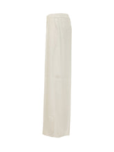 BOSS - Tajila Wide Leg Trousers - White - LIDIASHOPPING® - Official Website
