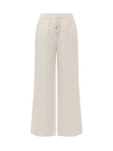 BOSS - Tavati Wide Leg Trousers with Drawstring - Pink - LIDIASHOPPING® - Official Website