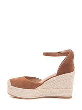 BOSS - Madeira Wedge Sandals with Ankle Strap - Brown - LIDIASHOPPING® - Official Website