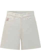 AMI ALEXANDRE MATTIUSSI - Shorts in Denim con Cinque Tasche - Bianco - LIDIASHOPPING® - Official Website