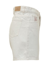 AMI ALEXANDRE MATTIUSSI - Shorts in Denim con Cinque Tasche - Bianco - LIDIASHOPPING® - Official Website
