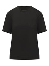 AMI ALEXANDRE MATTIUSSI - Crewneck T-shirt Short Sleeves - Black - LIDIASHOPPING® - Official Website