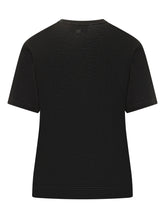 AMI ALEXANDRE MATTIUSSI - Crewneck T-shirt Short Sleeves - Black - LIDIASHOPPING® - Official Website