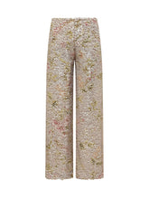 ALBERTA FERRETTI - Pantaloni con Paillettes a Gamba Dritta - Multicolore - LIDIASHOPPING® - Official Website