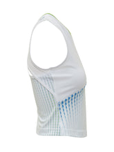 CASABLANCA - Technical Tennis Racer Top - White - LIDIASHOPPING® - Official Website