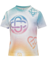 CASABLANCA - Halftone Logo T-Shirt - Multicolor - LIDIASHOPPING® - Official Website