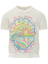 CASABLANCA - The Sunny Dream Tee - White - LIDIASHOPPING® - Official Website