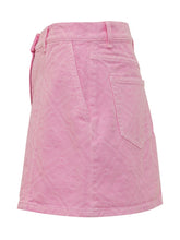 CASABLANCA - Gonna Corta con Vita Alta e Bottone - Rosa - LIDIASHOPPING® - Official Website