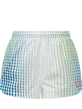 CASABLANCA - Printed Nylon Short - Bianco - LIDIASHOPPING® - Official Website